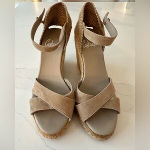 Castaner Carina Tan Espadrille Wedges